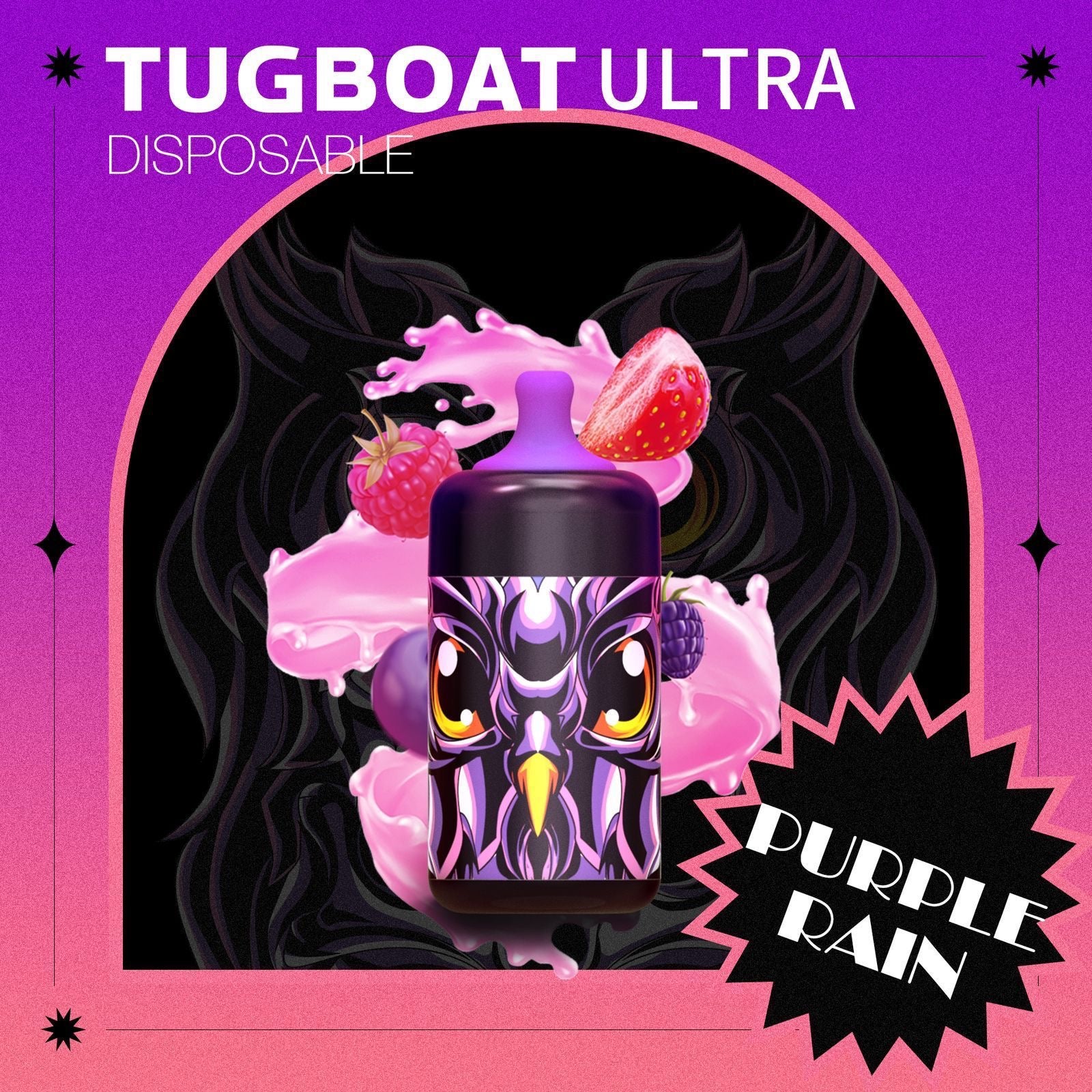 Tugboat Ultra Purple Rain Disposable Pods