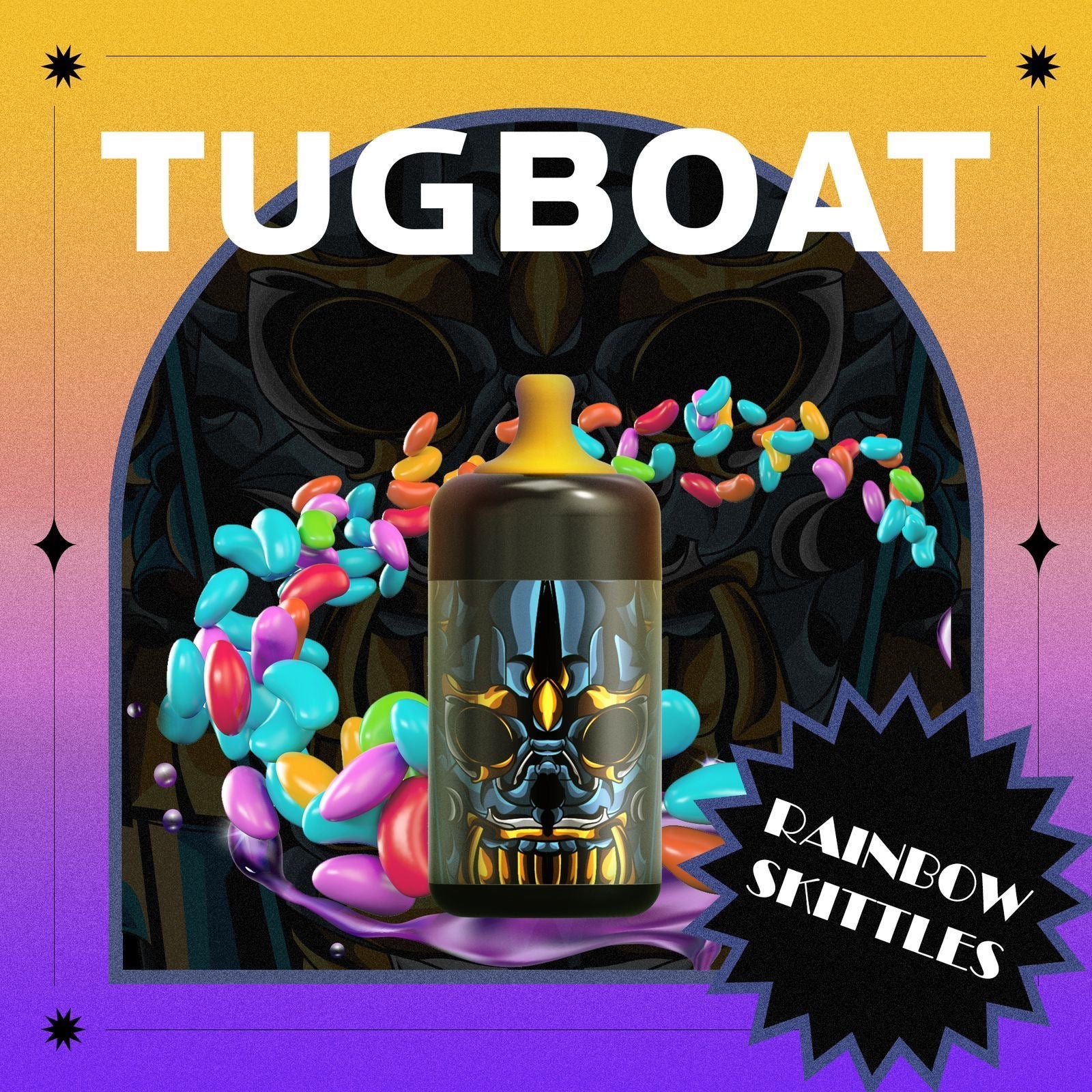Tugboat Ultra Rainbow Skittle Disposable Pods