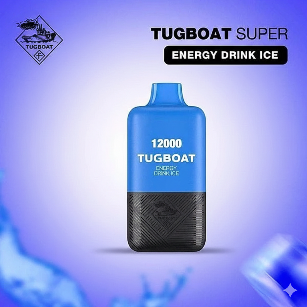 Tugboat Super Energy Ice Disposable Pods
