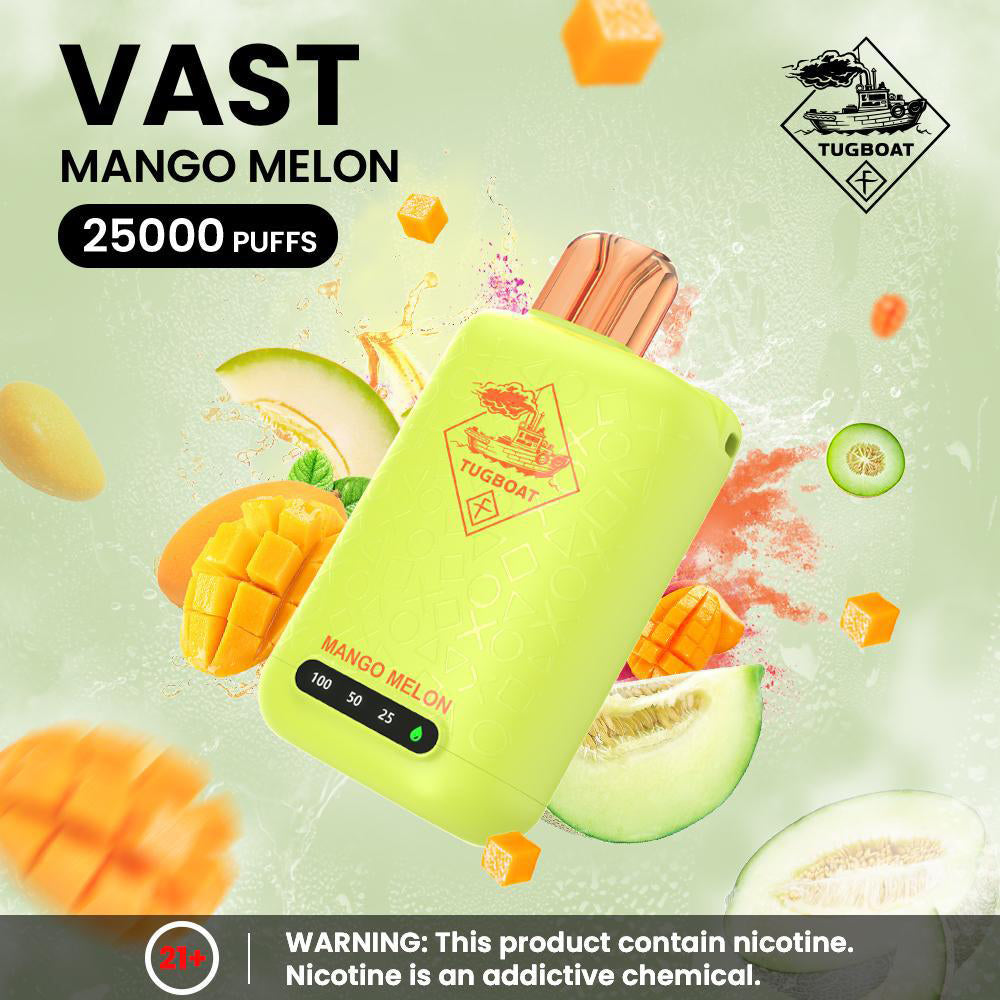 Tugboat Vast Mango Melon Disposable Pods