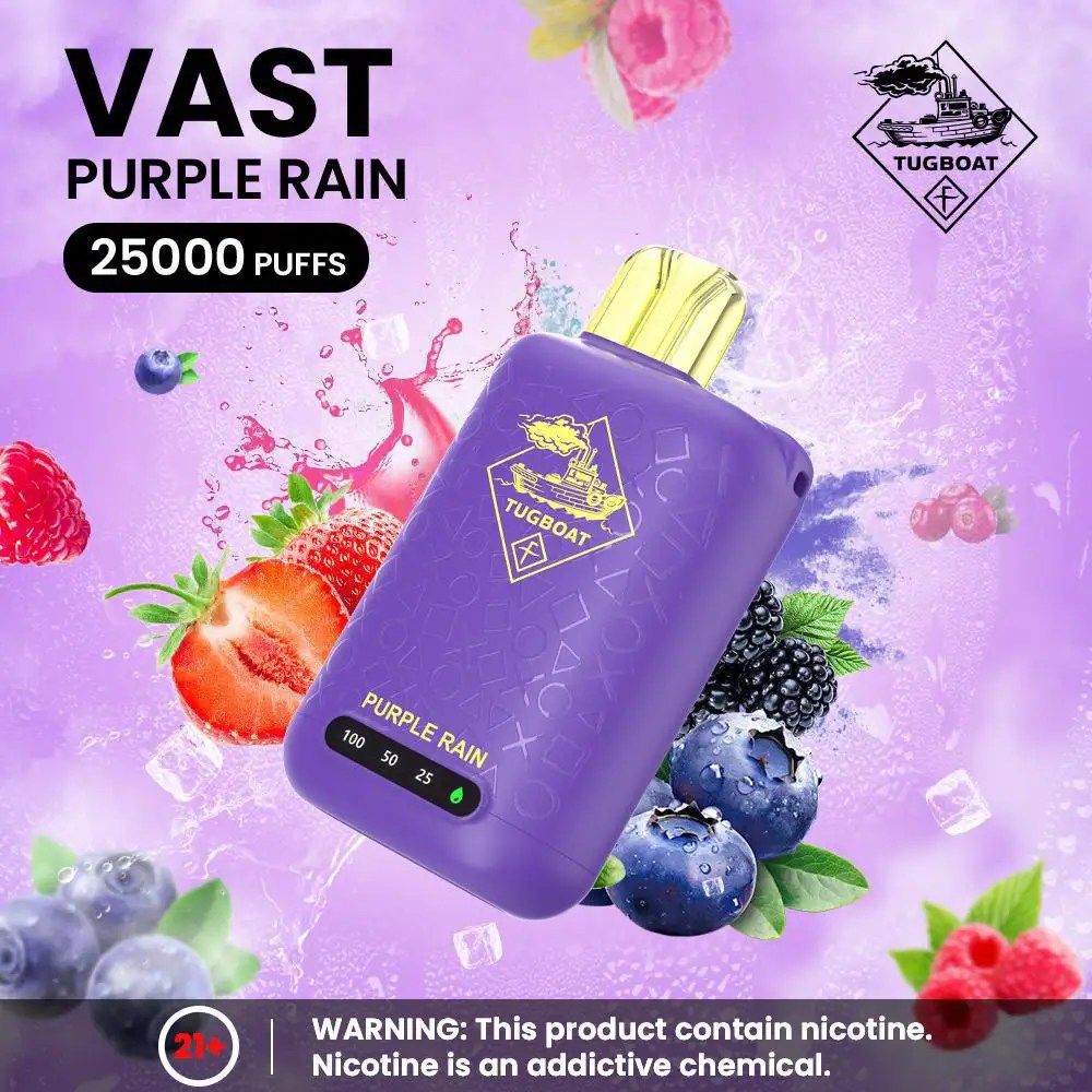 Tugboat Vast Purple Rain Disposable Pods