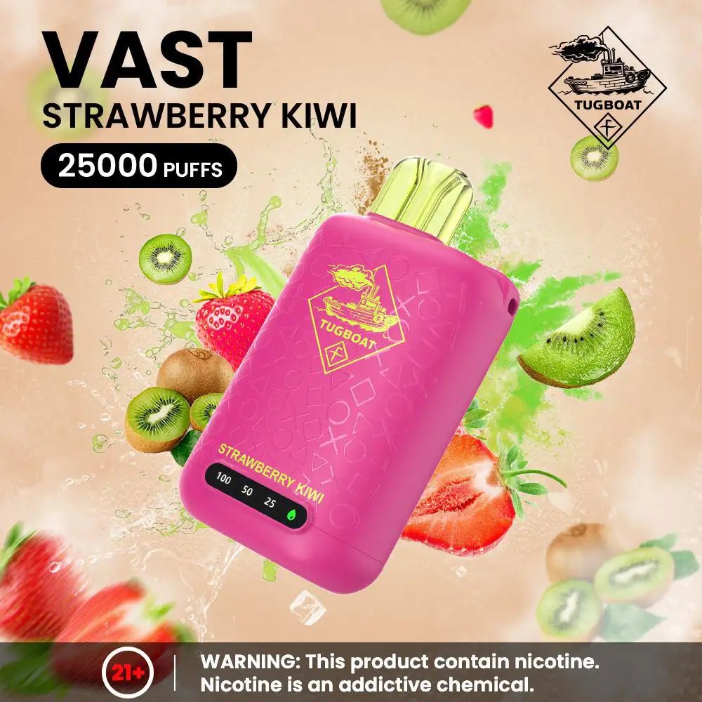 Tugboat Vast Strawberry Kiwi Disposable Pods