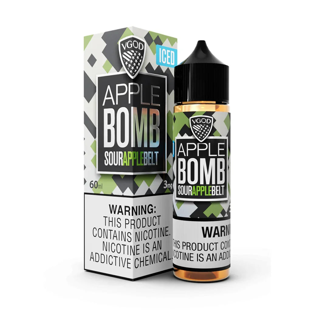VGOD Iced Apple Bomb Freebase 60ml