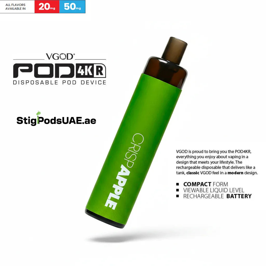 VGOD 4KR Crisp Apple Disposable Pods