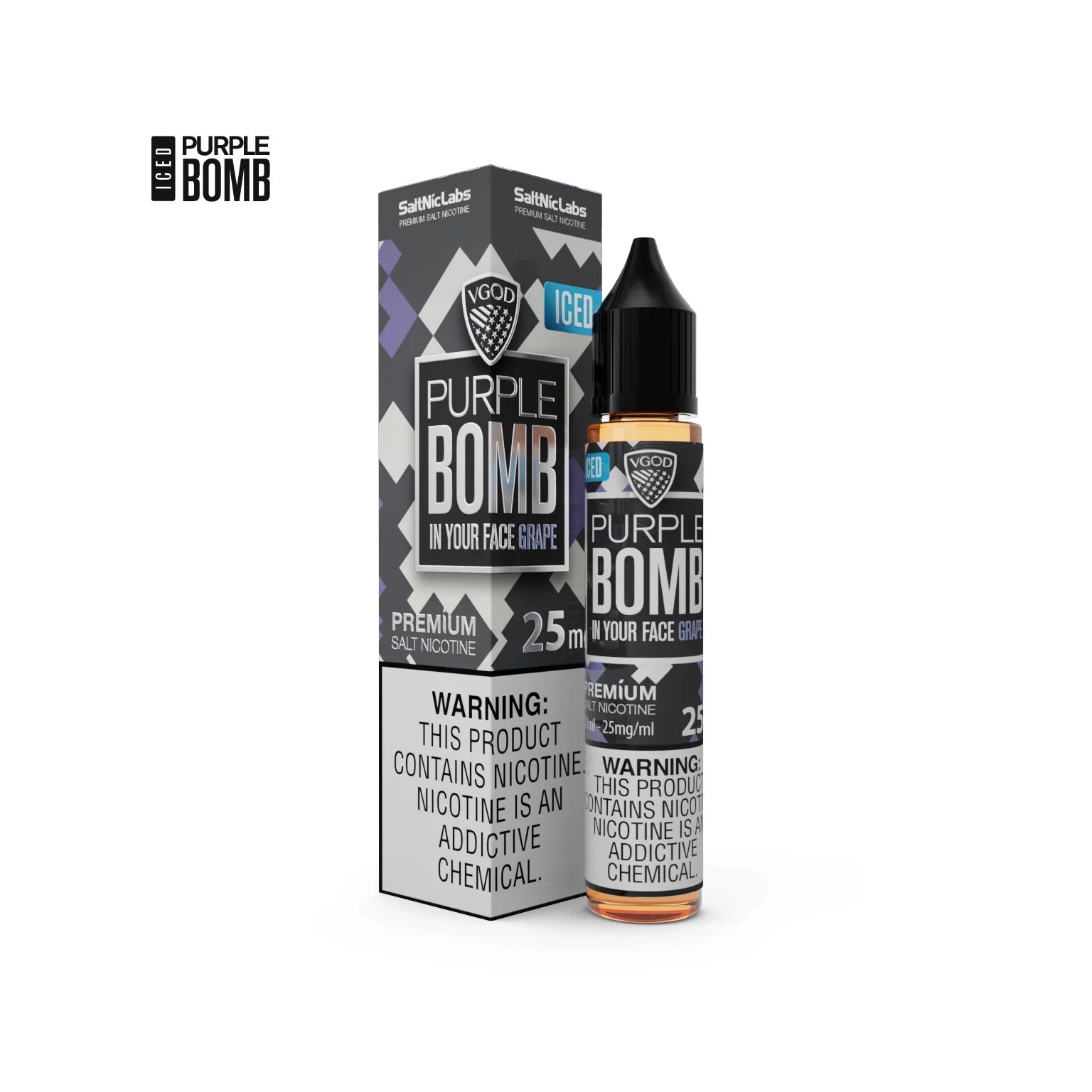 VGOD Iced Purple Bomb Nic Salt 30ml