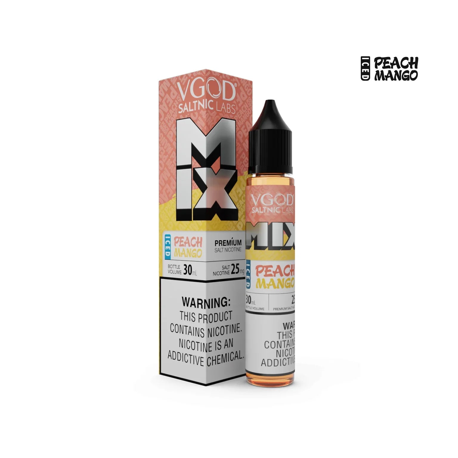 VGOD Mix Iced Peach Mango Nic Salt 30ml