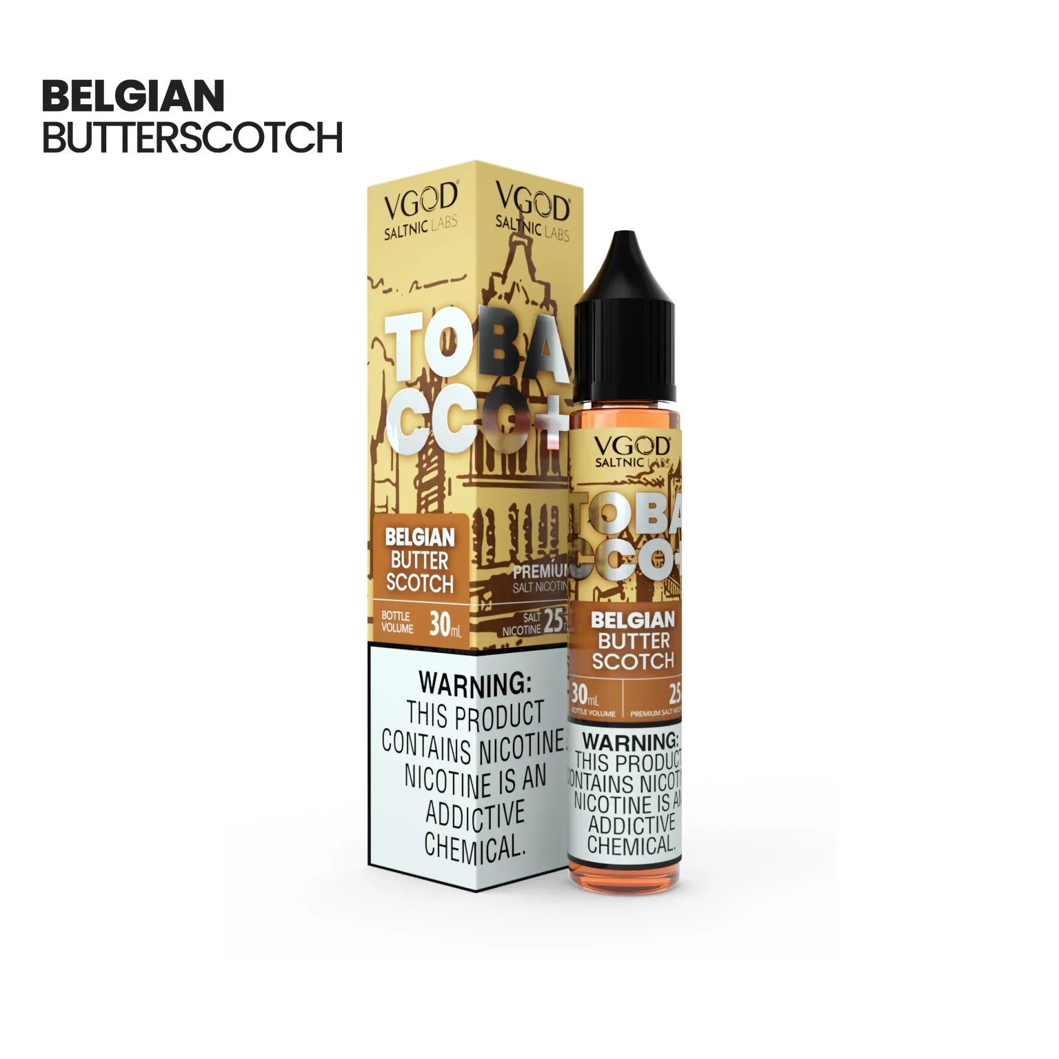 VGOD Belgian Butterscotch Nic Salt 30ml