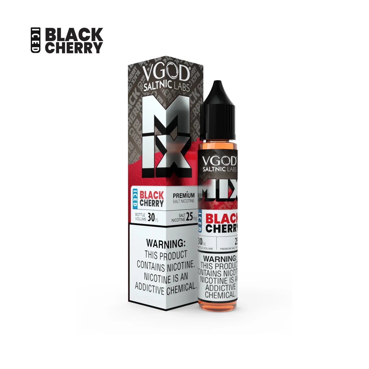 VGOD Mix Iced Black Cherry Nic Salt 30ml