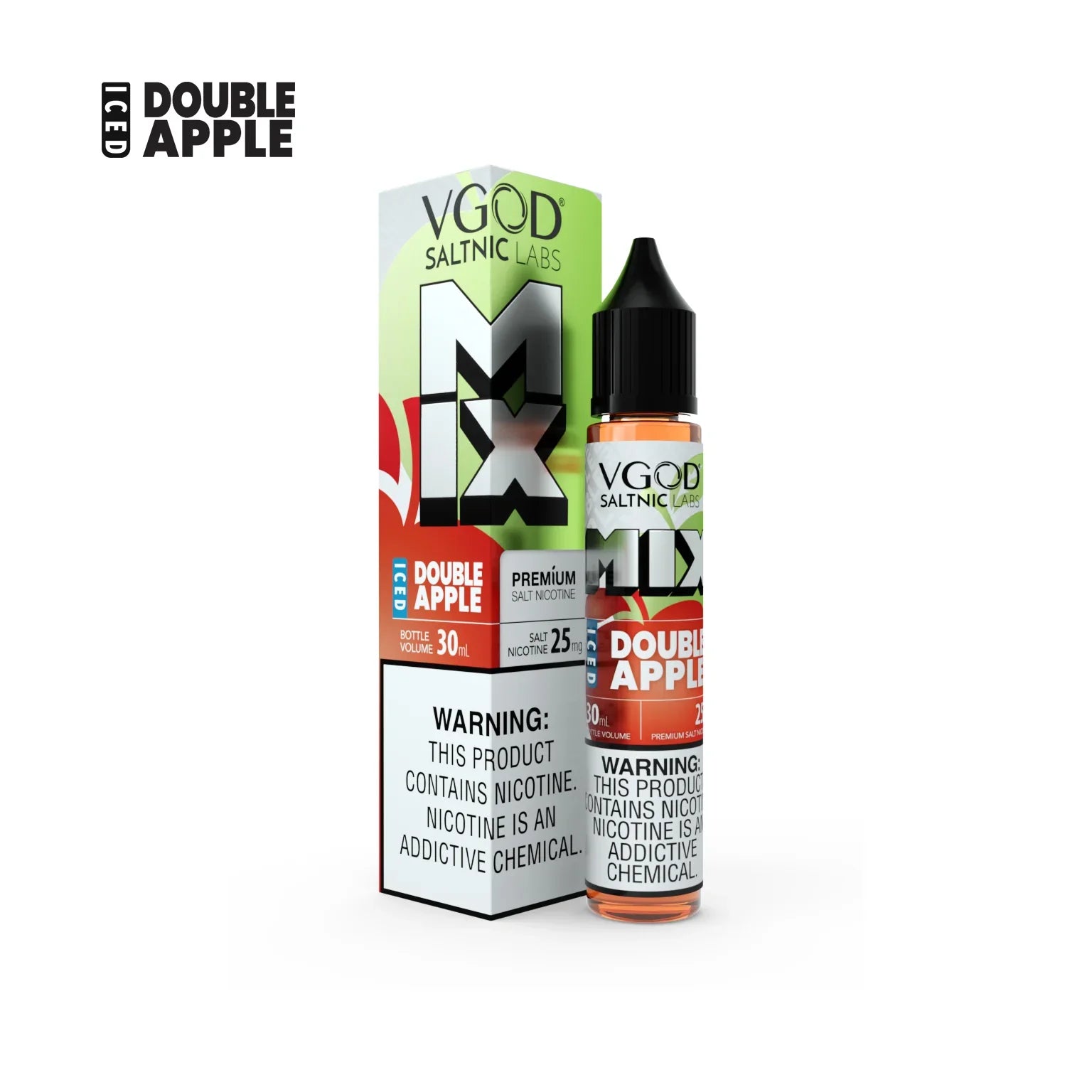 VGOD Mix Iced Double Apple Nic Salt 30ml