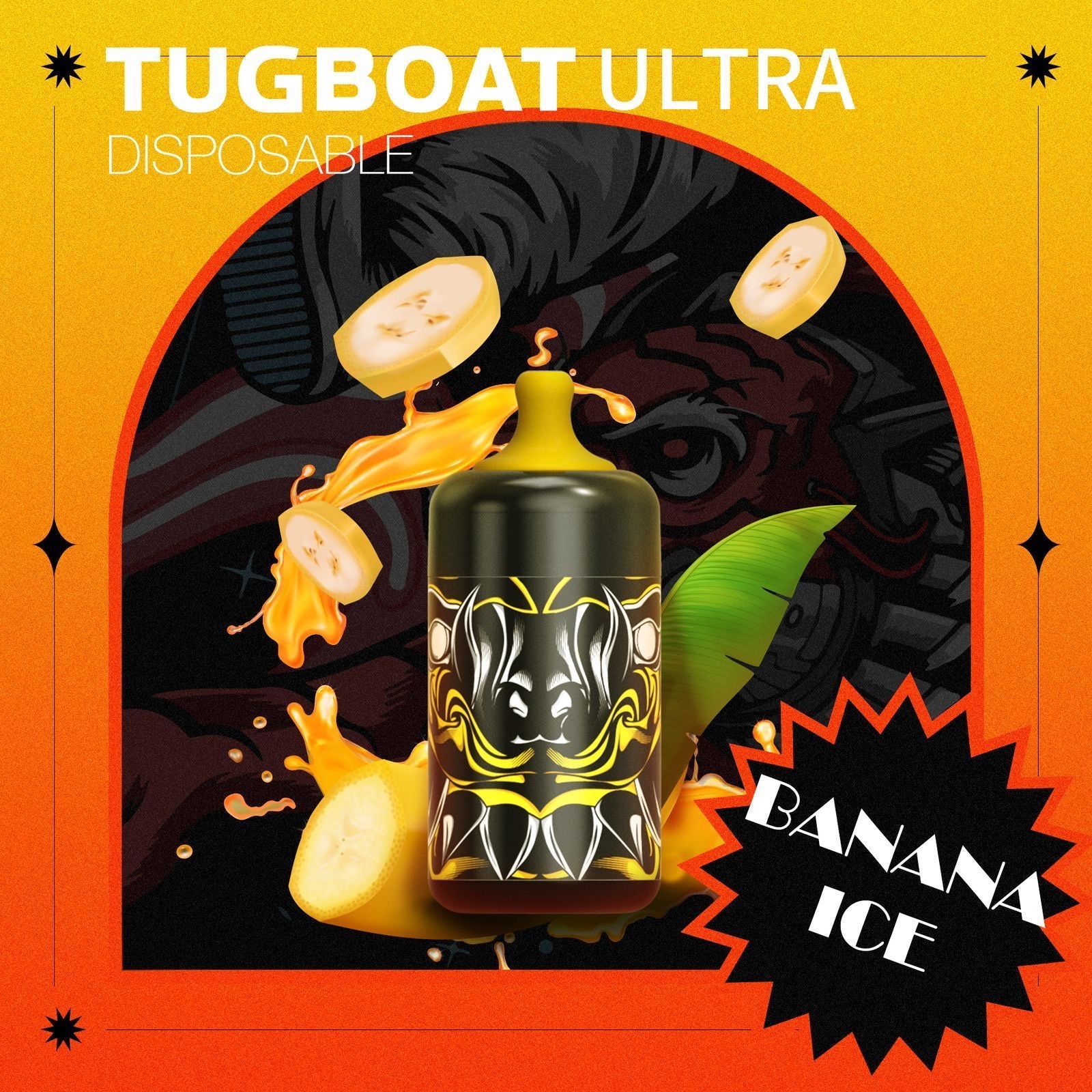 Tugboat Ultra Banana Ice Disposable Pods