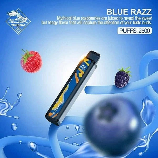 Tugboat XXL Blue Razz Disposable Pods