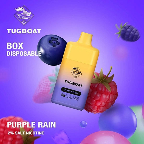 Tugboat Box Purple Rain Disposable Pods