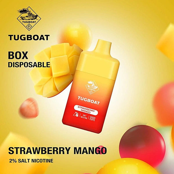 Tugboat Box Strawberry Mango Disposable Pods