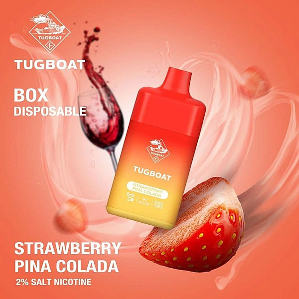 Tugboat Box Strawberry Pina Colada Disposable Pods
