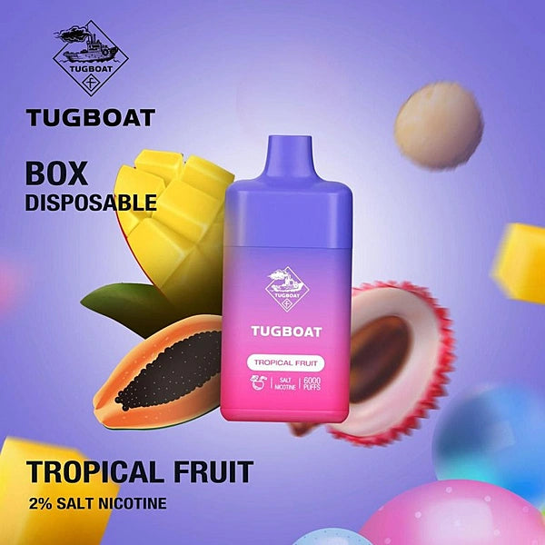 Tugboat Box Tropical Fruit Disposable Pods