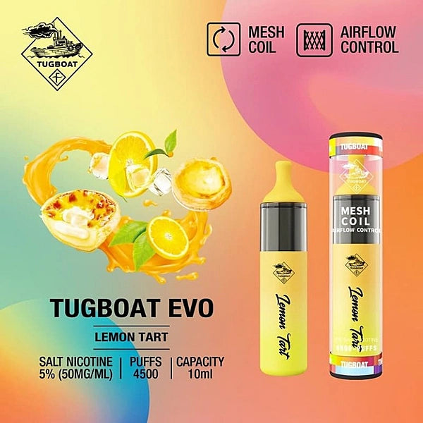 Tugboat EVO Lemon Tart Disposable Pods