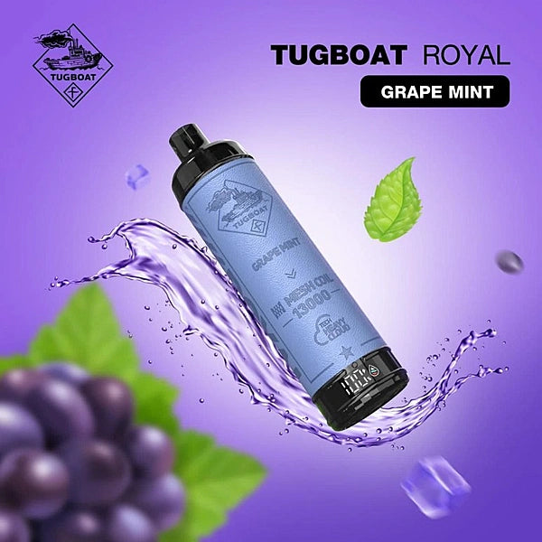 Tugboat Royal Grape Mint Disposable Pods
