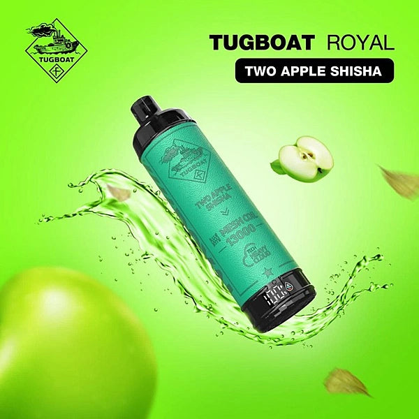 Tugboat Royal Two Apple Shisha Disposable Pods