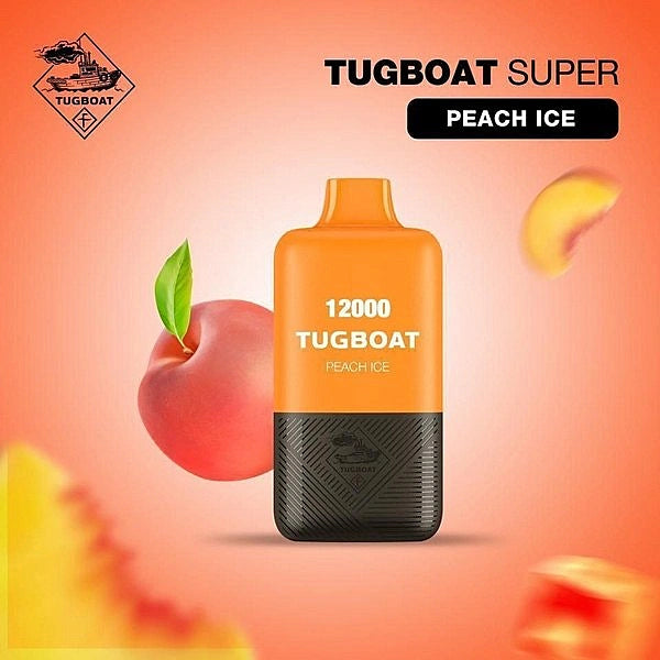 Tugboat Super Peach Ice Disposable Pods