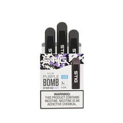 VGOD Purple Bomb Iced Stig Disposable Pod Vape in UAE. Dubai, Abu Dhabi, Sharjah, Ajman - STIG Pods UAE (VGOD Disposable)