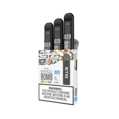 VGOD Mango Bomb Iced Stig Disposable Pod Vape in UAE. Dubai, Abu Dhabi, Sharjah, Ajman - STIG Pods UAE (VGOD Disposable)