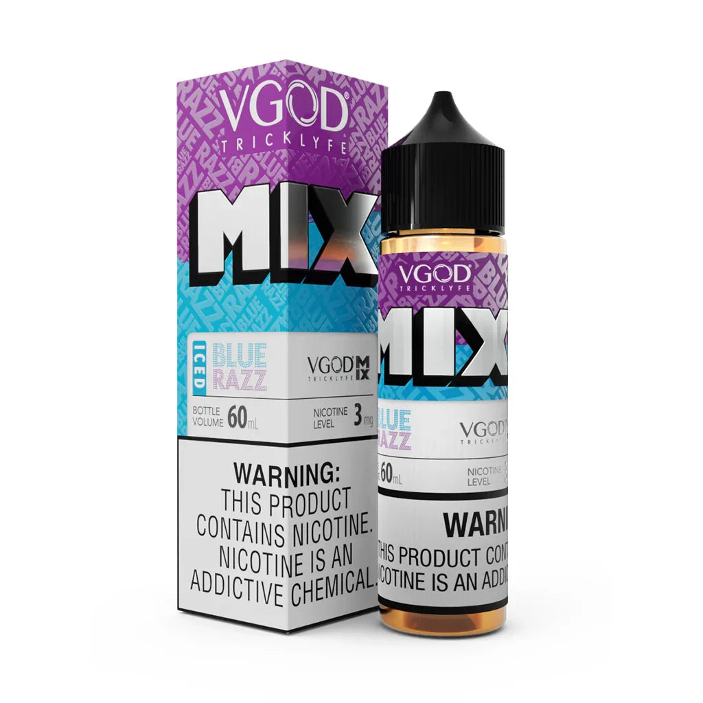 VGOD Mix Iced Blue Razz Freebase 60ml