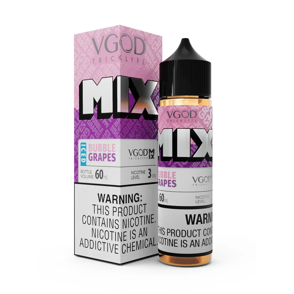 VGOD Mix Iced Bubble Grapes Freebase 60ml