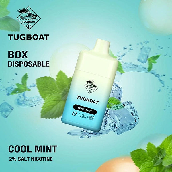 Tugboat Box Cool Mint Disposable Pods