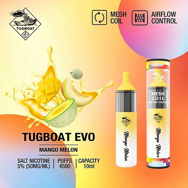 Tugboat EVO Mango Melon Disposable Pods