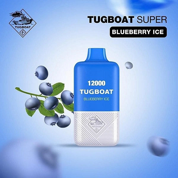 Tugboat Super Blueberry Ice Disposable Pods