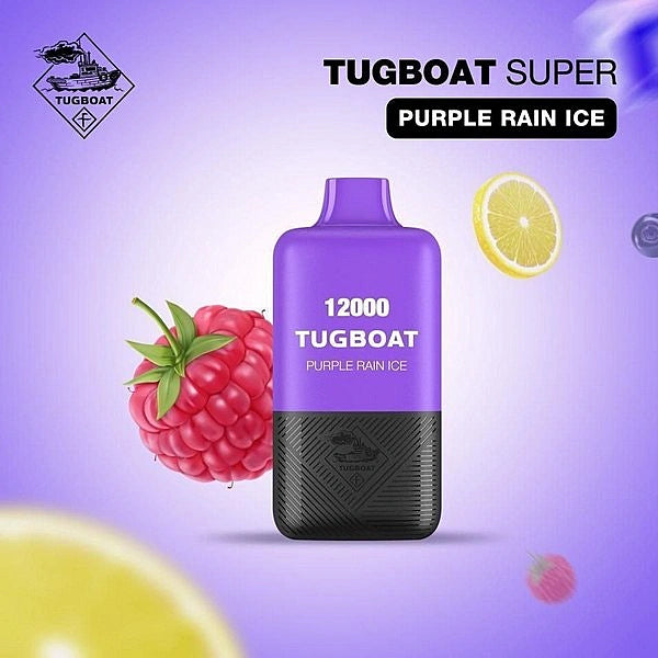 Tugboat Super Purple Rain Ice Disposable Pods