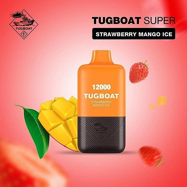 Tugboat Super Strawberry Mango Ice Disposable Pods