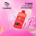 Tugboat T12000 Cotton Candy Disposable Pods