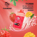 Tugboat T12000 Strawberry Mango Disposable Pods