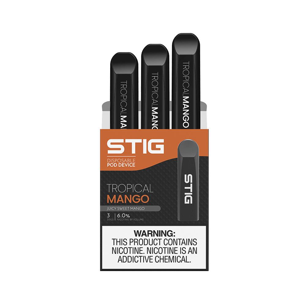VGOD Tropical Mango Stig Disposable Pod Vape in UAE. Dubai, Abu Dhabi, Sharjah, Ajman - STIG Pods UAE (VGOD Disposable)